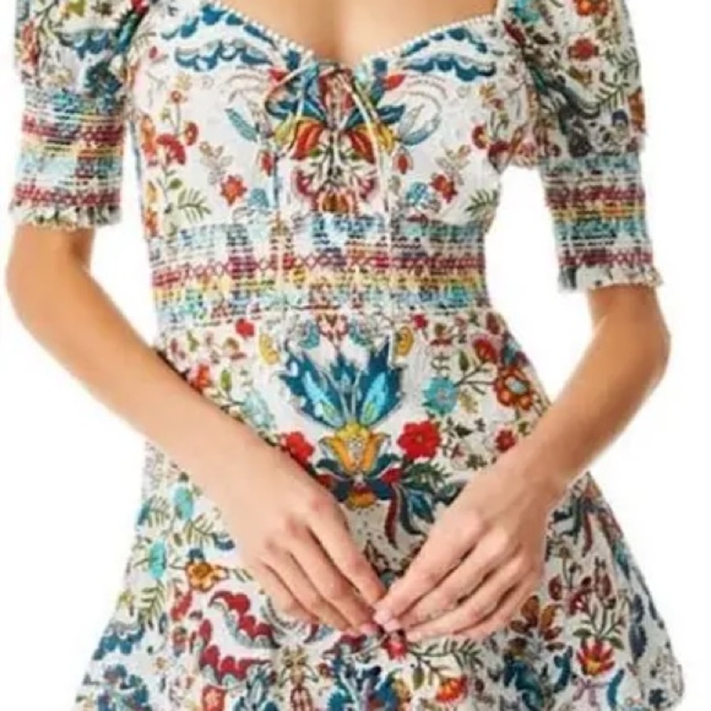 Alice and Olivia, NWOT, never worn, cotton, mini sundress, mini beach dress